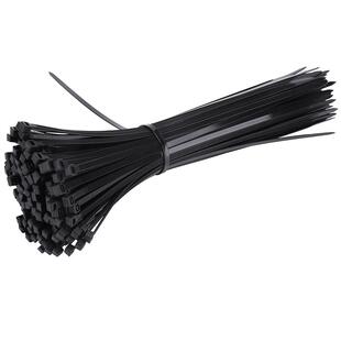 厂家直销新光扎带5*350国标扎带卡扣自锁式尼龙扎带4.8宽足250条