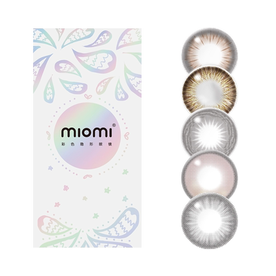miomi米欧米年抛自然混血美瞳