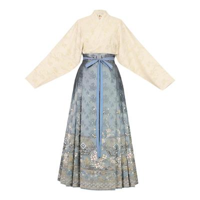 重回汉唐云漾原创直领对襟衫