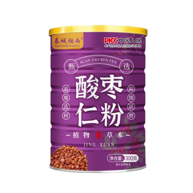 特级纯野生无糖酸枣仁粉助眠