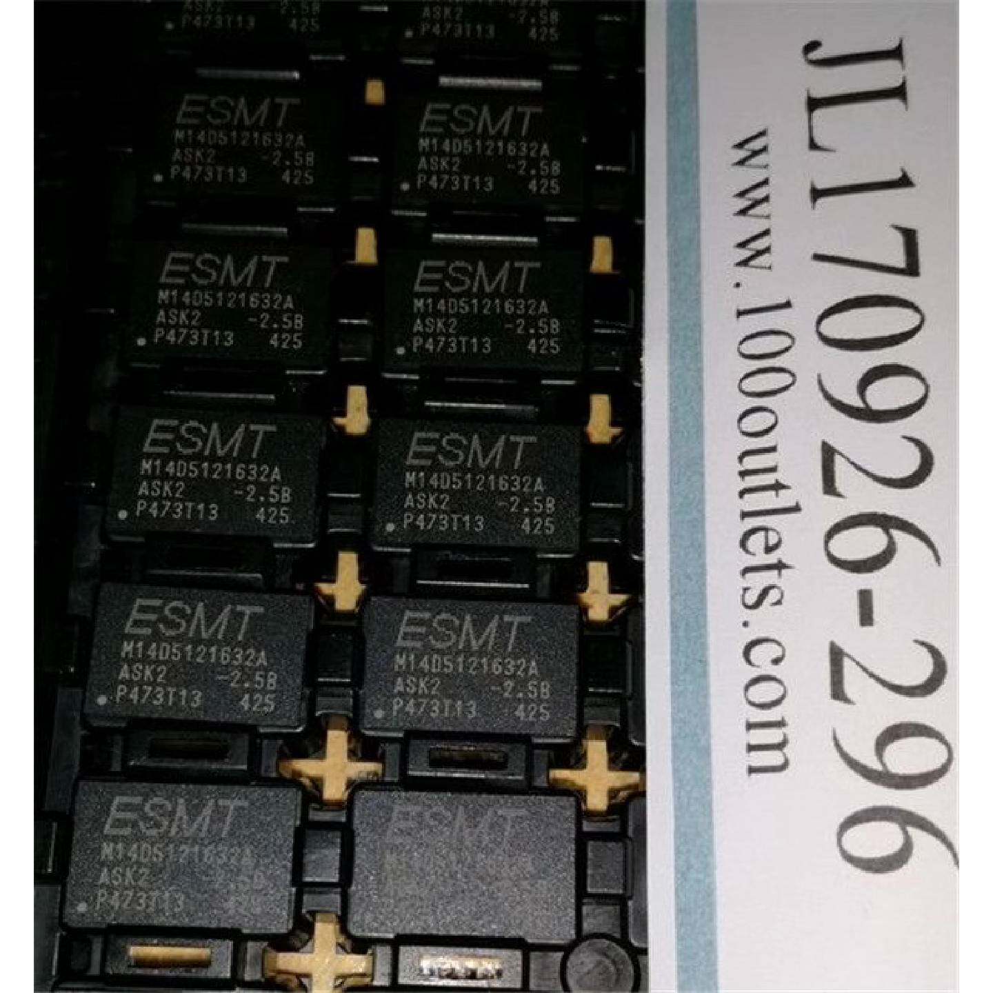 20个 512M DDR2 内存颗粒 ESMT  M14D5-询价