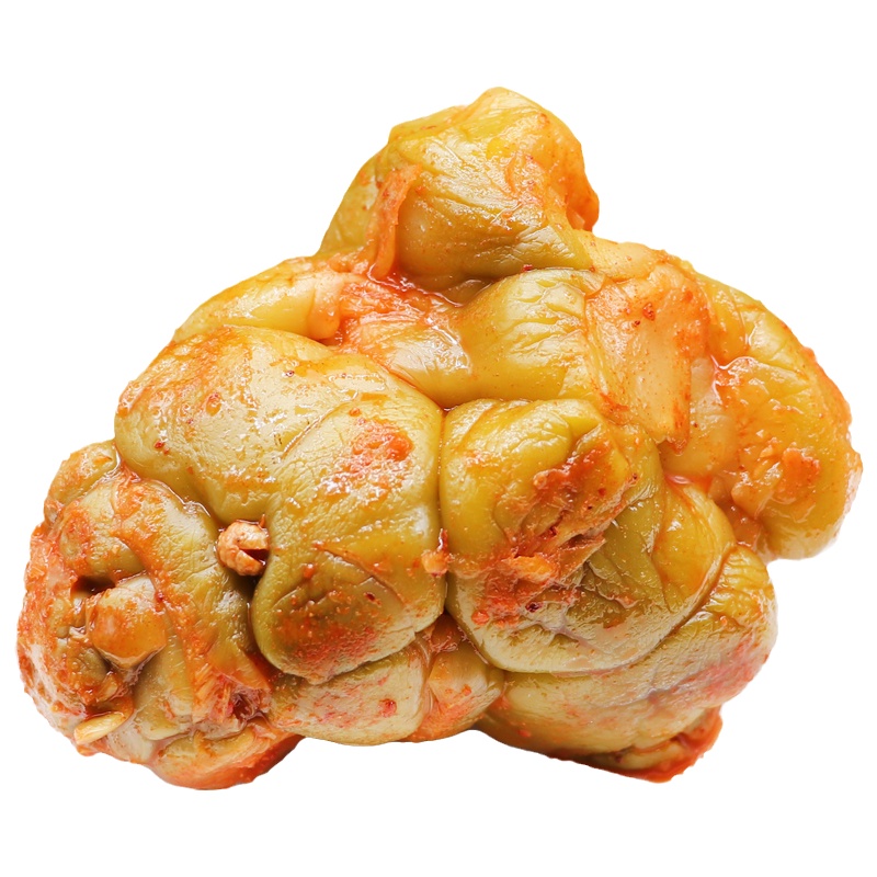 宁波李家洋榨菜头400g五香酱菜咸菜整箱真芯新鲜下饭手工腌制整颗