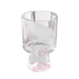 Auramoon.Bait.酒具玻璃杯创意粉色甜筒杯in风特调气泡 | 饵乖