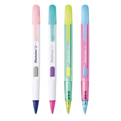 日本Pentel派通学生铅笔PD105T 侧按出芯自动铅笔0.5mm/0.7mm快捷出芯不易断铅防滑笔握带橡皮学生考试练字