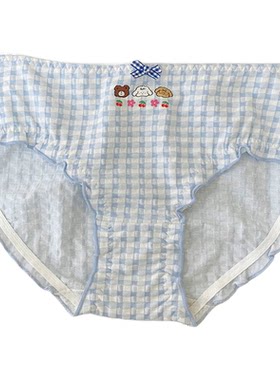 VV内裤女纯棉透气可爱卡通少女
