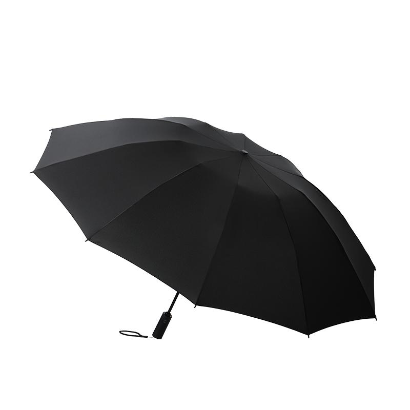 法国MC marieclaire全自动雨伞反向伞晴雨两用伞黑色雨伞加大加固