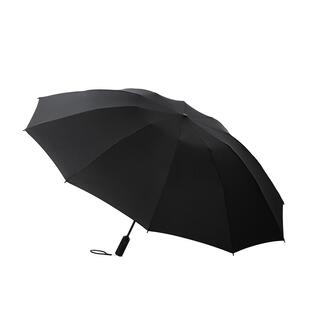 法国MC marieclaire全自动雨伞反向伞晴雨两用伞黑色雨伞加大加固