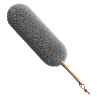 鸡毛掸子除尘扫灰家用可伸缩不掉毛扫灰神器车用大扫除静电除尘掸