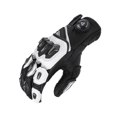 星空骑士摩托车手套碳纤维真皮