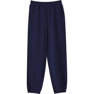 胖童裤子男童春秋款男大童长裤初中学生胖男孩简约运动裤宽松加肥