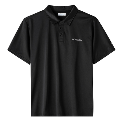 Columbia哥伦比亚商务T恤男装夏季速干半袖短袖透气POLO衫AJ3614