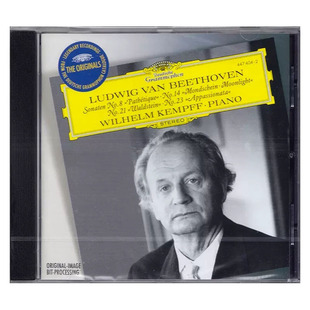 原装正版 BEETHOVEN:PIANO SONATAS 贝多芬 钢琴奏鸣曲 肯普夫 CD
