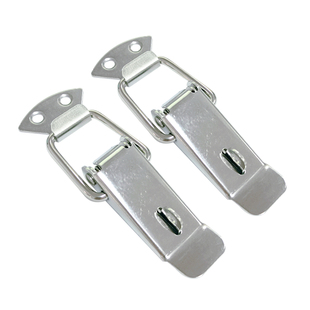 不锈钢搭扣鸭嘴扣102铁镀镍设备箱包锁扣工业机械弹簧工具箱卡扣