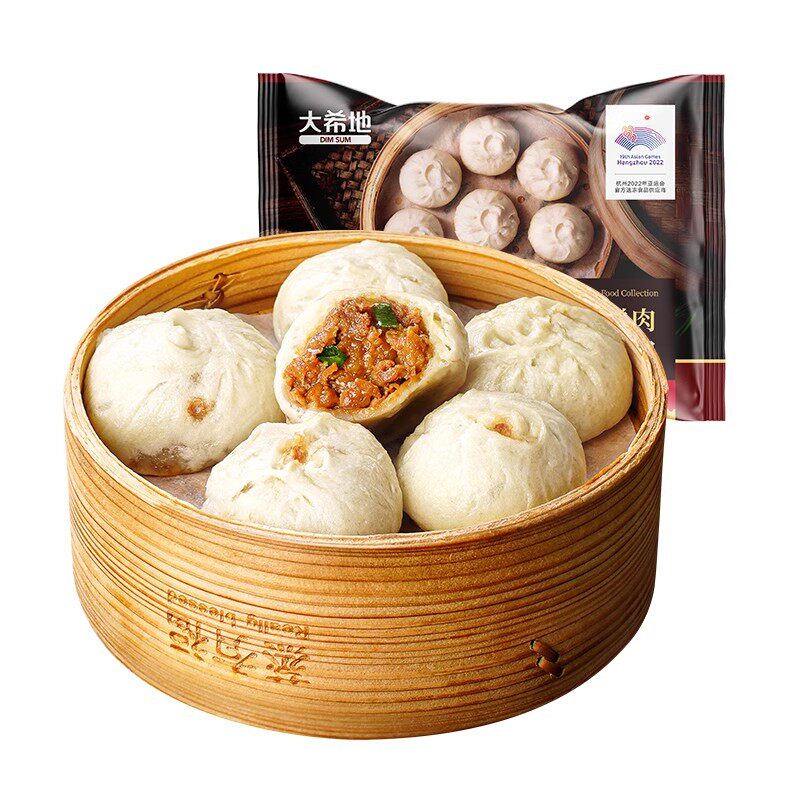大希地嵊州小笼包老面肉包子早餐