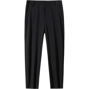 安踏冠军全天候系列 防泼水磨毛加厚男士冬季商务长裤子152510508