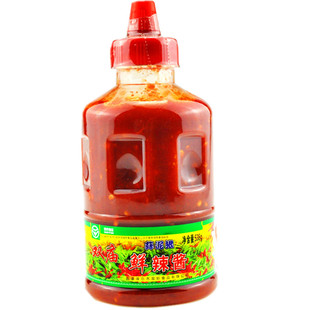 双庙辣酱蒜蓉酱738g内蒙古巴盟河套辣椒酱烧烤调味酱蒜泥狠鲜辣酱