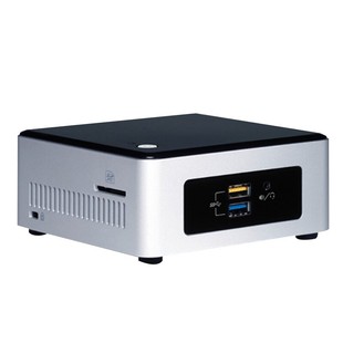 英特尔(Intel) NUC5PPYH尖顶峡谷 mini迷你电脑小主机 奔腾四核
