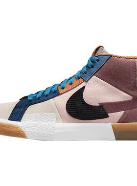 Nike/耐克正品SB Blazer Zoom男女运动高帮耐磨板鞋 DR9087-555