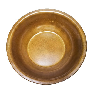 纯手工铜加厚特大号黄铜盆火盆结婚榆木桌铜盆水脸盆洗脚盆家用盆