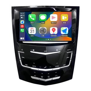 适用凯迪拉克ATS ATSL CTS XTS SRX改装中控大屏导航360全景一体