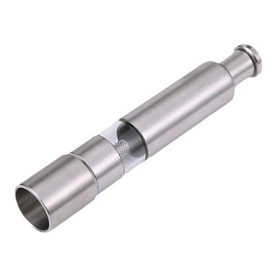 304不锈钢胡椒粉研磨器手动按压式磨粉瓶调料研磨瓶粗盐碾碎器