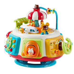 游戏桌婴幼儿多功能蒙氏早教益智玩具儿童一岁2宝宝忙碌桌6个月12