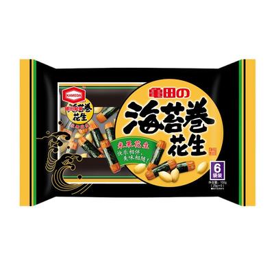 龟田制果卡米达海苔卷150g*2包