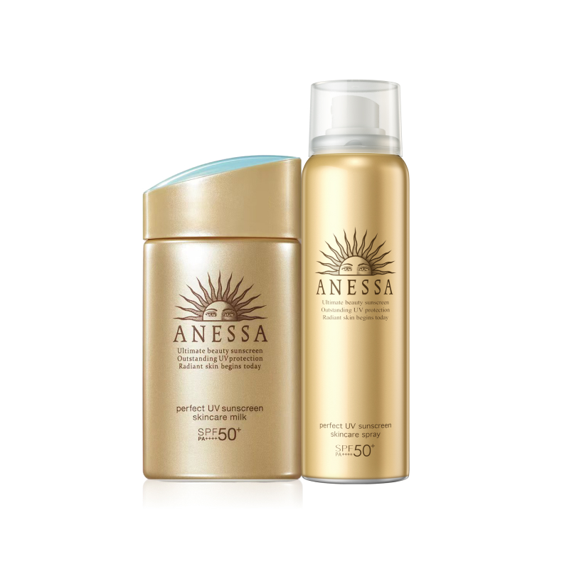 【立即购买】安热沙户外小金瓶防晒美白耐晒喷雾spf50+面部