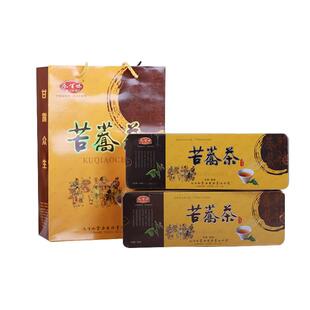 甘肃通渭特产乐百 味苦荞茶 铁盒条形礼盒装苦荞茶 包邮 荞麦茶