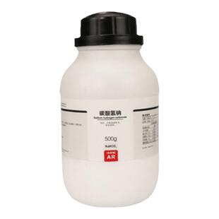 西陇科学 碳酸氢钠 小苏打粉 KH 分析纯 AR500g/瓶 CAS:144-55-8