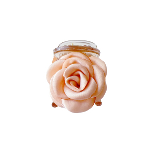 精致花朵抓夹女款高级感短发后脑勺发夹半扎发中号发量少夹子头饰