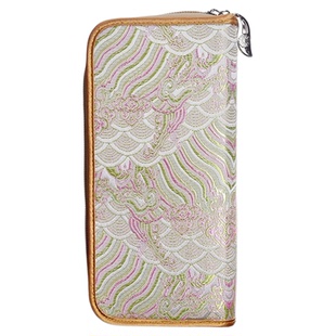 锦云锦缎钱包中国风宋锦女士手拿包古风钱包卡包女士用配旗袍蜀锦