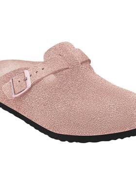 BIRKENSTOCK勃肯绒面革包头拖鞋