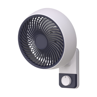 壁扇小型厨房卫生间专用壁挂式电风扇自动摇头家用宿舍小风扇挂墙