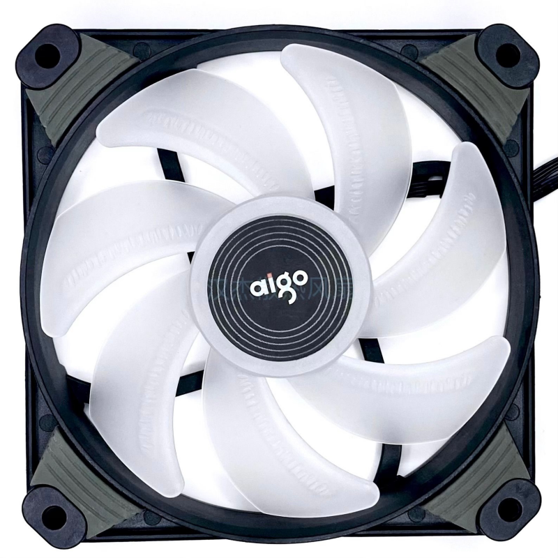 Aigo/爱国者炫彩RGB散热风扇12cm