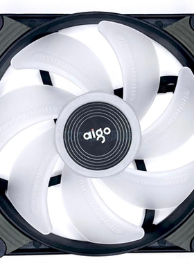 Aigo/爱国者炫彩RGB散热风扇12cm