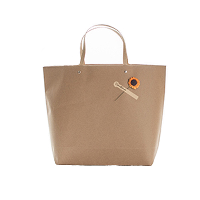 复古牛皮纸干花礼品袋