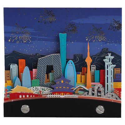 yumso纸雕台历北京上海广州深圳