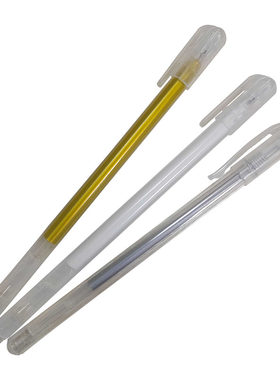 白色勾线笔草本植物棕色纹身膏藏青色jagua海娜膏专用打底线稿笔