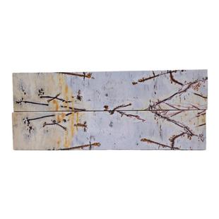 内有多款草花石奇石国画石工艺手作文房用具山水画一对镇纸尺压条