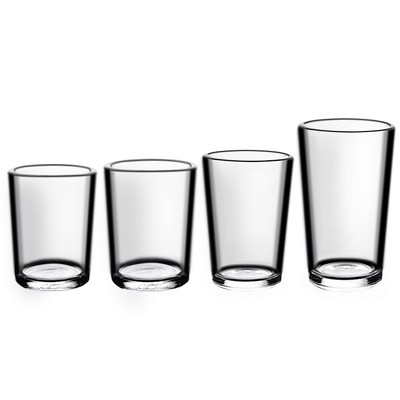 钢化玻璃KTV可定制洋酒啤酒杯