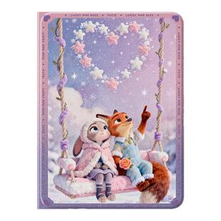 疯狂动物城适用苹果ipad11平板保护套新款女AIR7尼克朱迪mini6防弯防摔ipadpro轻薄第十/9代带笔槽5/4/3情侣