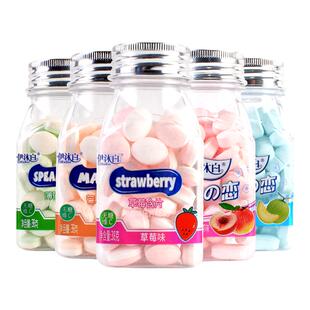 汝唻汝甜维C清口含片无糖型薄荷糖清新口气清凉提神学生犯困糖果