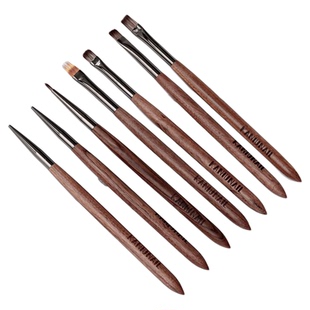 kaniu/卡妞美甲笔刷全套装拉线木杆光疗彩绘笔练习画指甲油胶工具