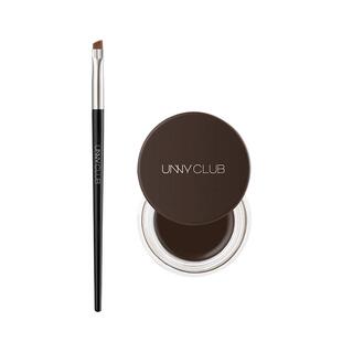 unny眼线膏持妆不晕染防水眼线胶笔黑色棕色气垫笔刷化妆师专用