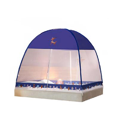 杜威卡夫蒙古包免安装新款蚊帐