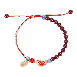 大英博物馆东瀛系列锦鲤上岸金榜题名朱砂手绳