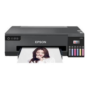 爱普生L18050彩色喷墨a3照片打印机无线6色L1800热转印胶片L18058