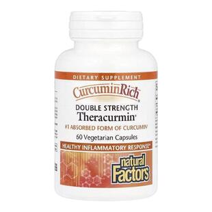 Natural Factors 富含姜黄素双效护关节熬夜应酬健康御氧