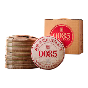 【新品现货】澜沧古茶2024年0085大饼提客景迈山古树纯料普洱熟茶
